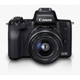 Canon EOS M50 Kit (EF-M15-45 IS STM) Mirrorless Camera (Black)